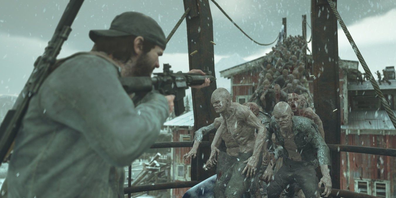 A screenshot from Days Gone