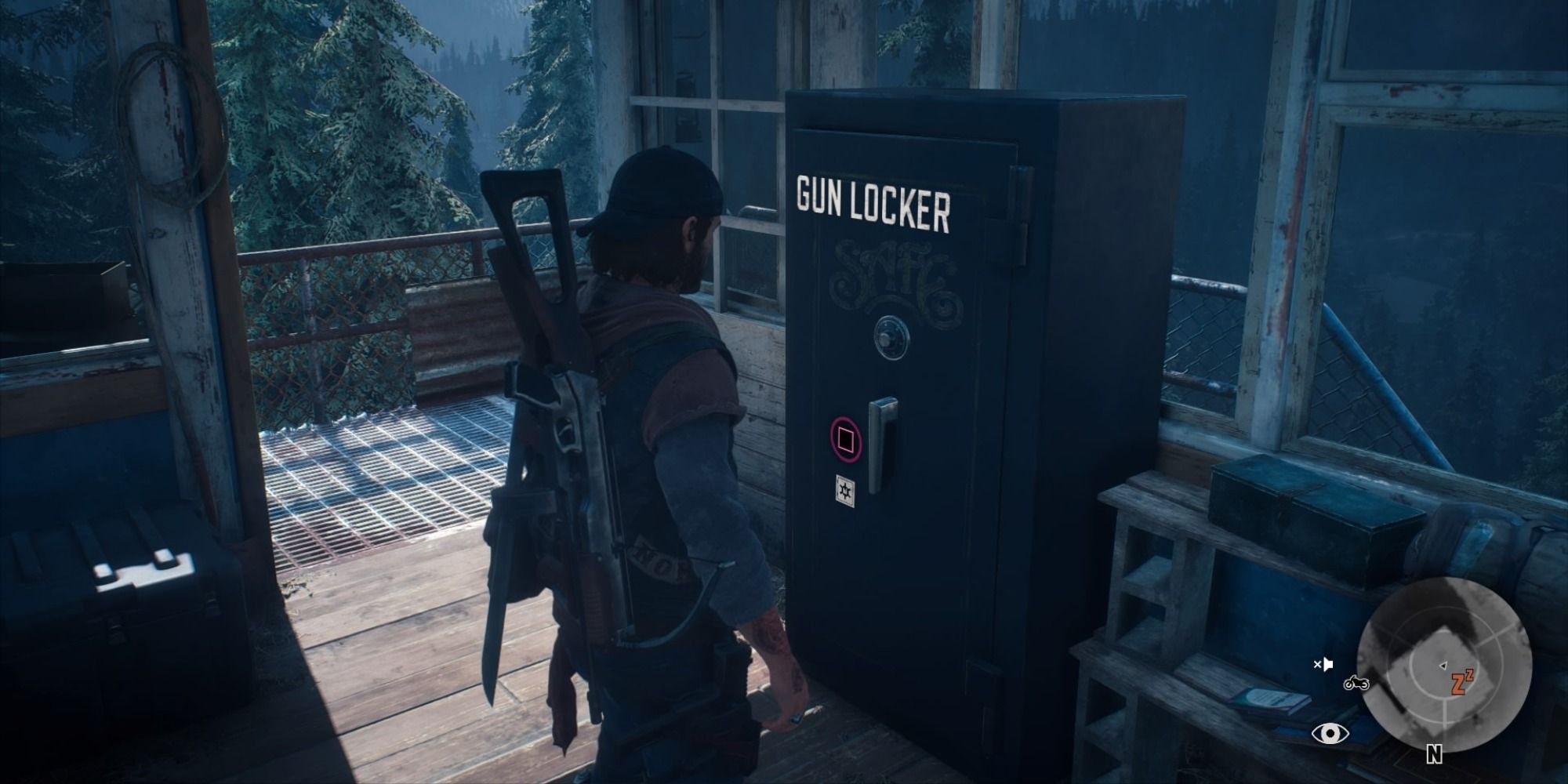 deacon's gun locker on o'leary mountain