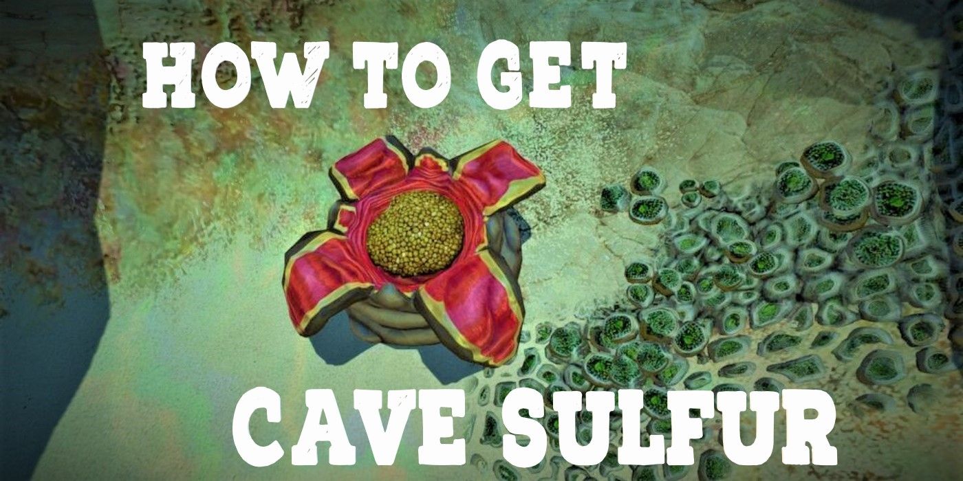 Feature image for Cave Sulfur in Subnautica