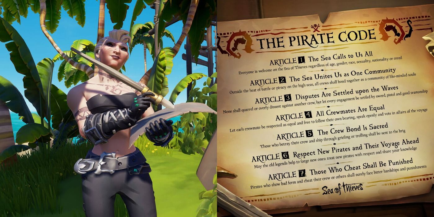 THE PIRATE CODE! : r/Seaofthieves