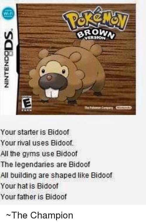 pokemon box art with bidoof