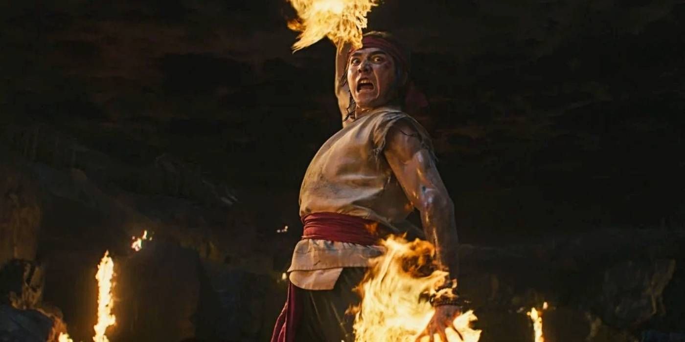 Liu Kang in the new Mortal Kombat film
