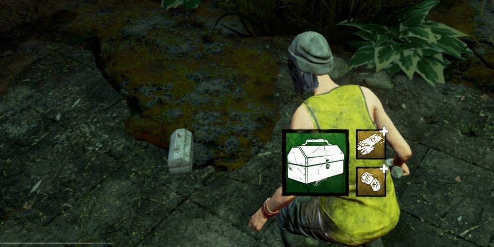 dead by daylight: Nea picking up a toolbox
