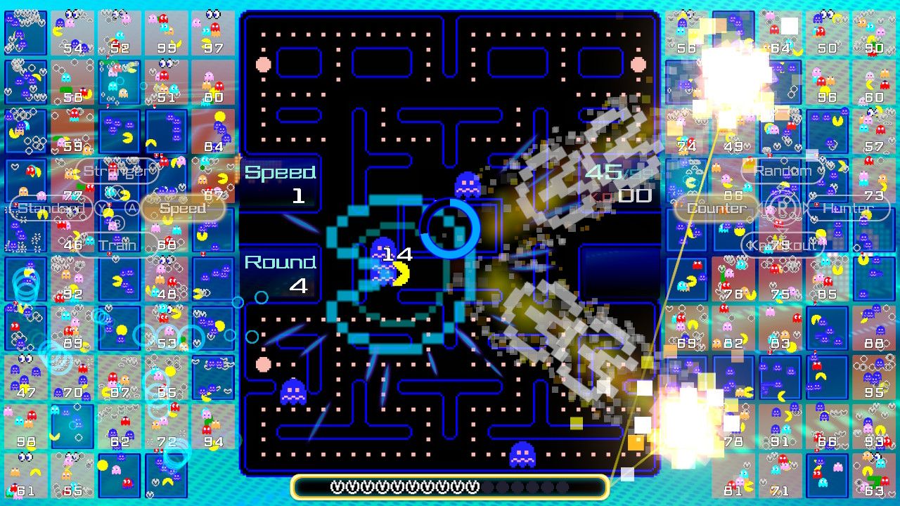 pac man 99 attack modes