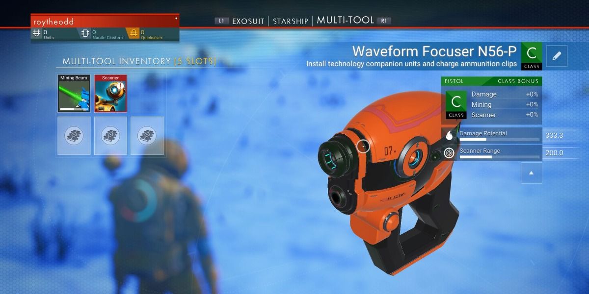 multi tool from no man's sky