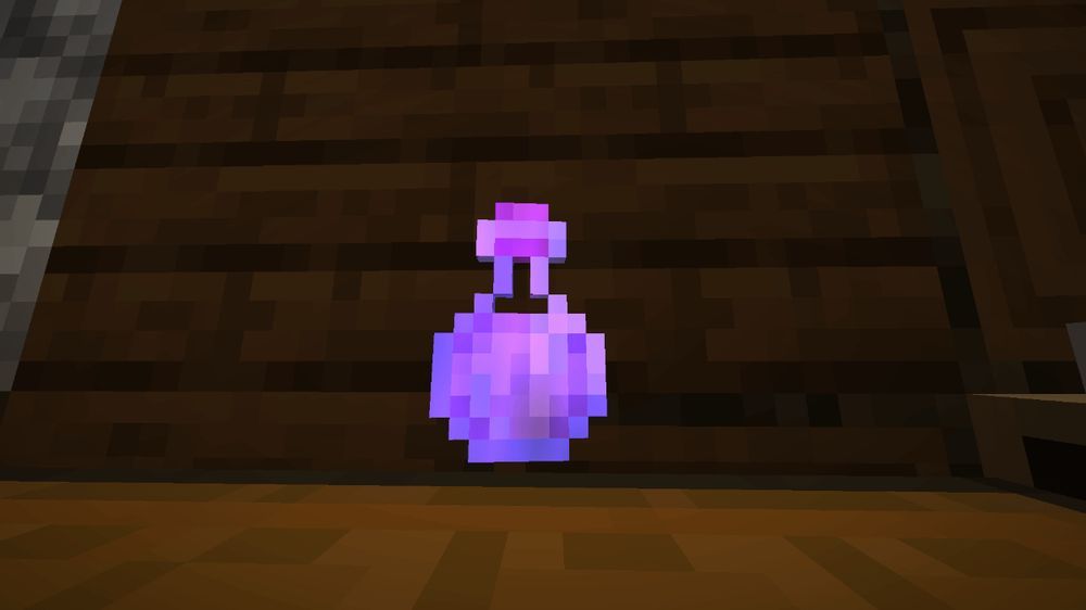 potion glowing slow falling