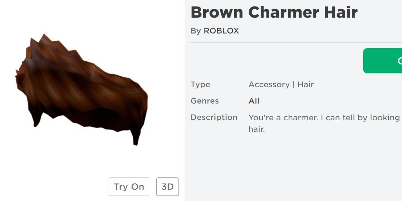 Roblox All Of The Free Hair In The Catalog - roblox brown charmer hair
