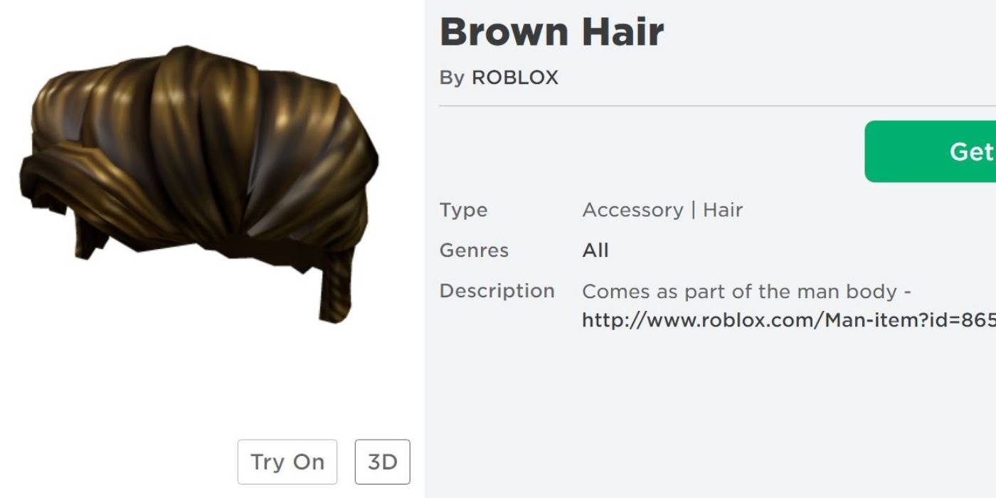 Roblox All Of The Free Hair In The Catalog - brown roblox hair