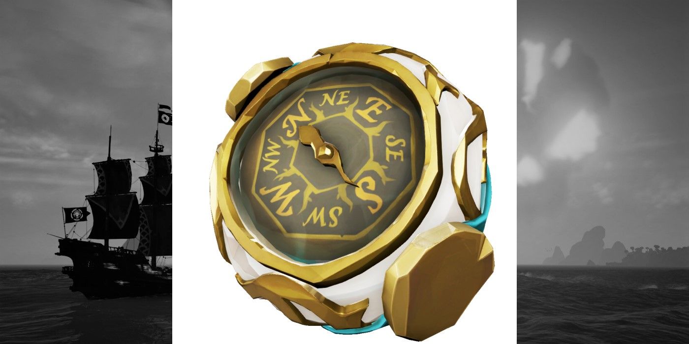 Gilded Phoenix Compass in Sea of Thieves