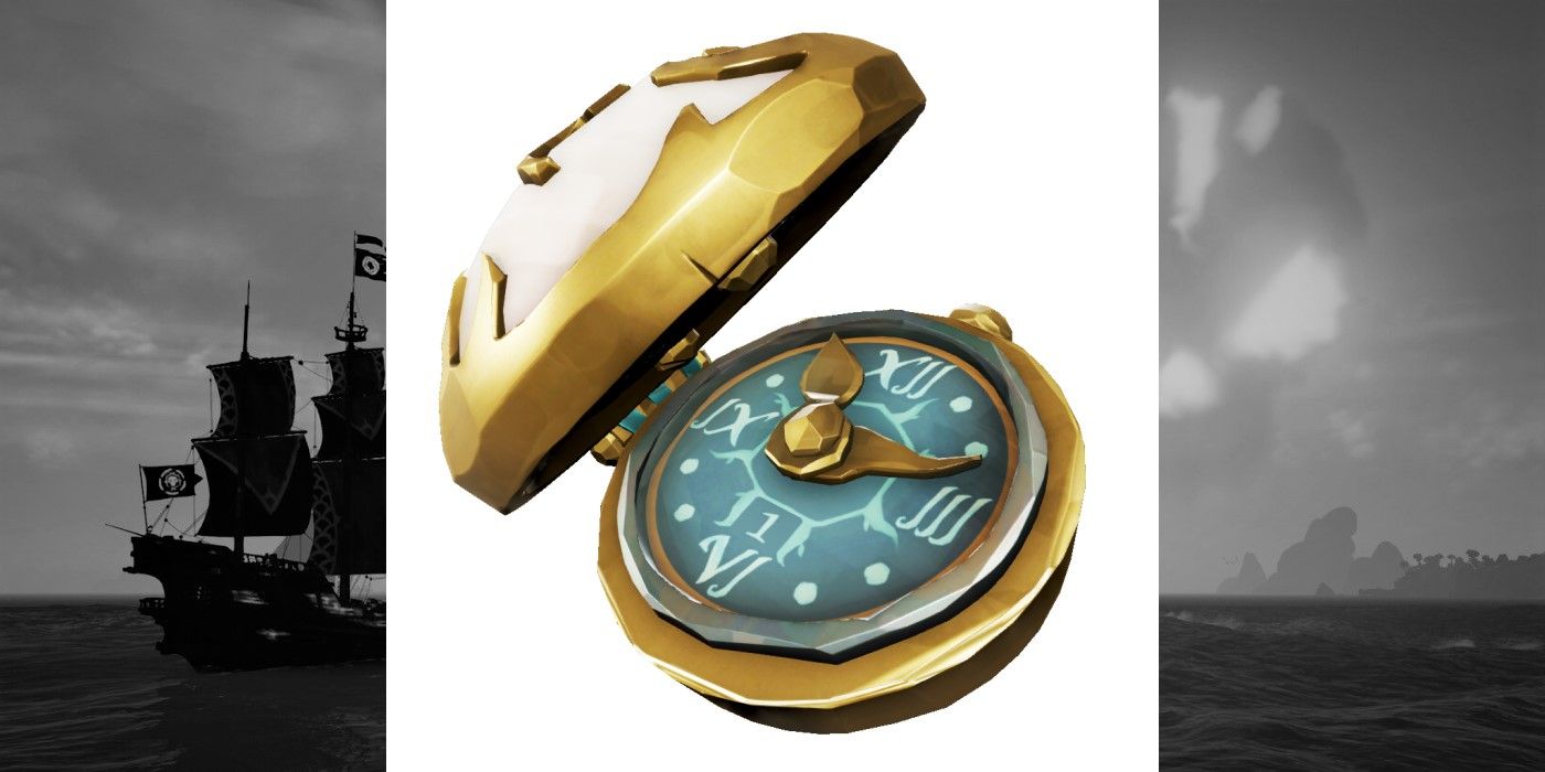 Gilded Phoenix Pocket Watch in Sea of Thieves