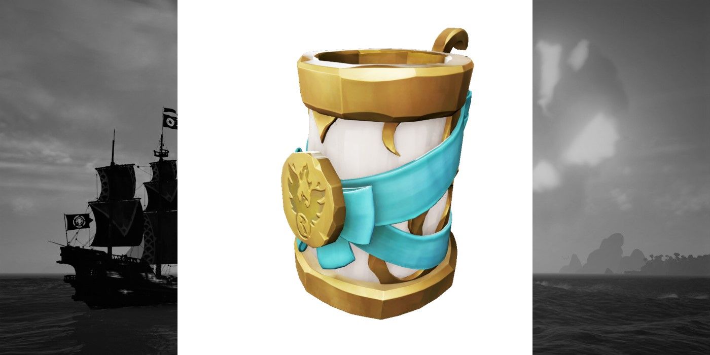 Gilded Phoenix Tankard in Sea of Thieves