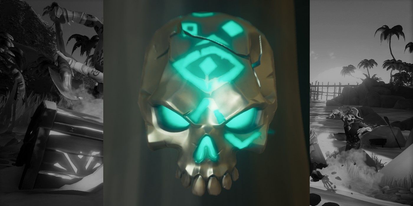 Hateful Bounty Skull in the Sea of Thieves