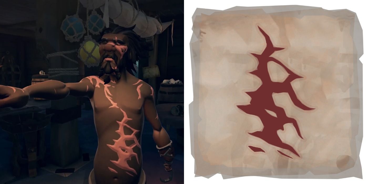 Forsaken Ashes Scar in Sea of Thieves