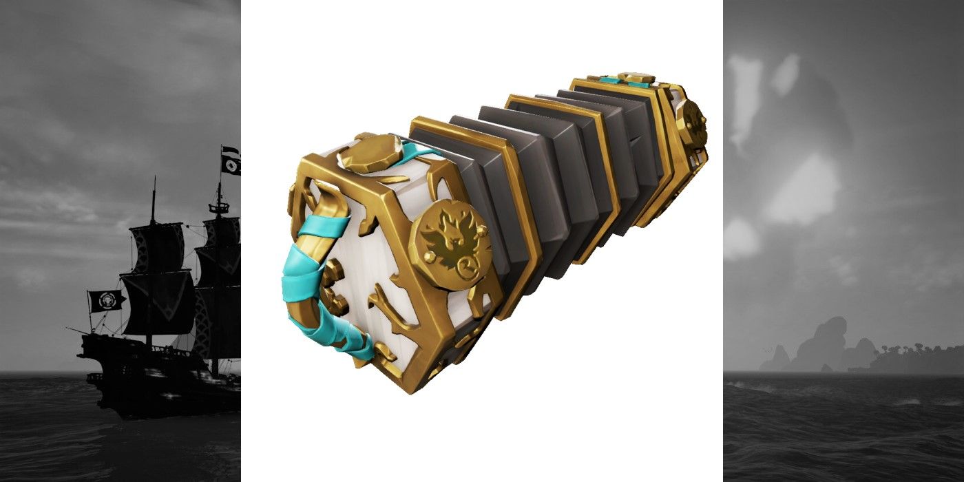 Gilded Phoenix Concertina in Sea of Thieves