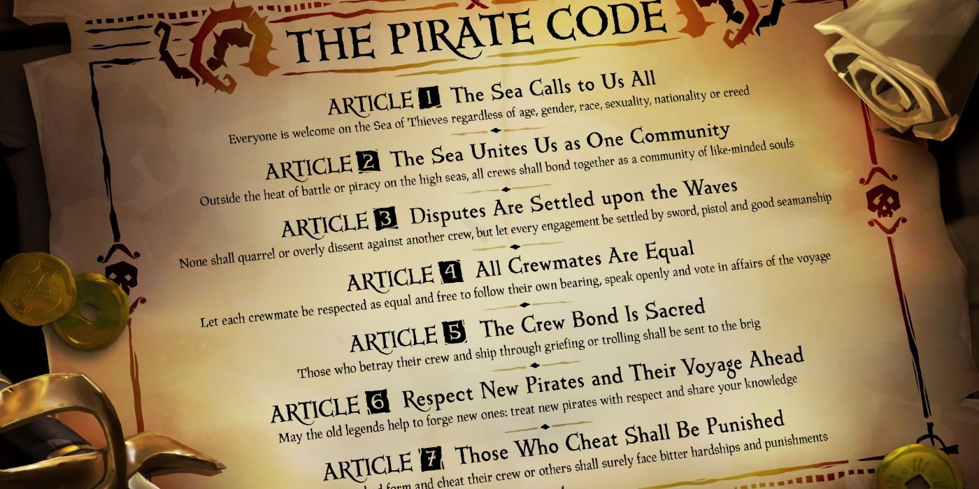 Pirate Code in Sea of Thieves