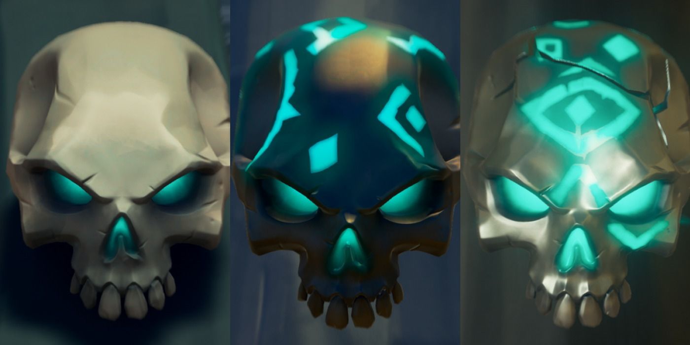 Regular Bounty Skulls in Sea of Thieves