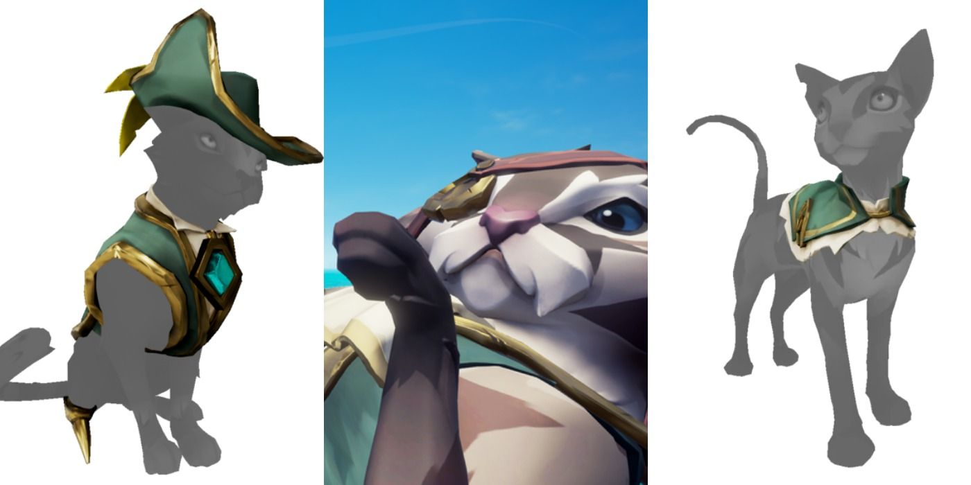 Sovereign Cat outfit in Sea of Thieves