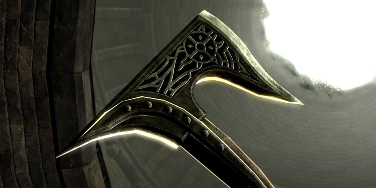 dawnguard war axe in skyrim