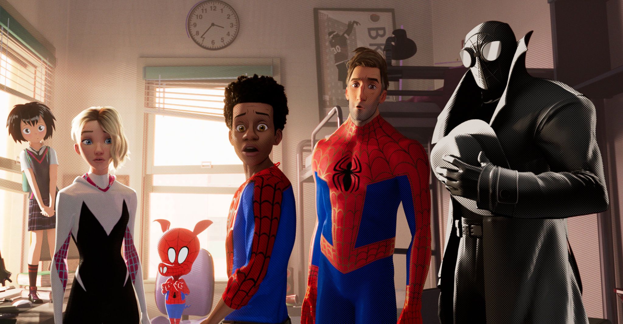 spider-man into the spider-verse characters