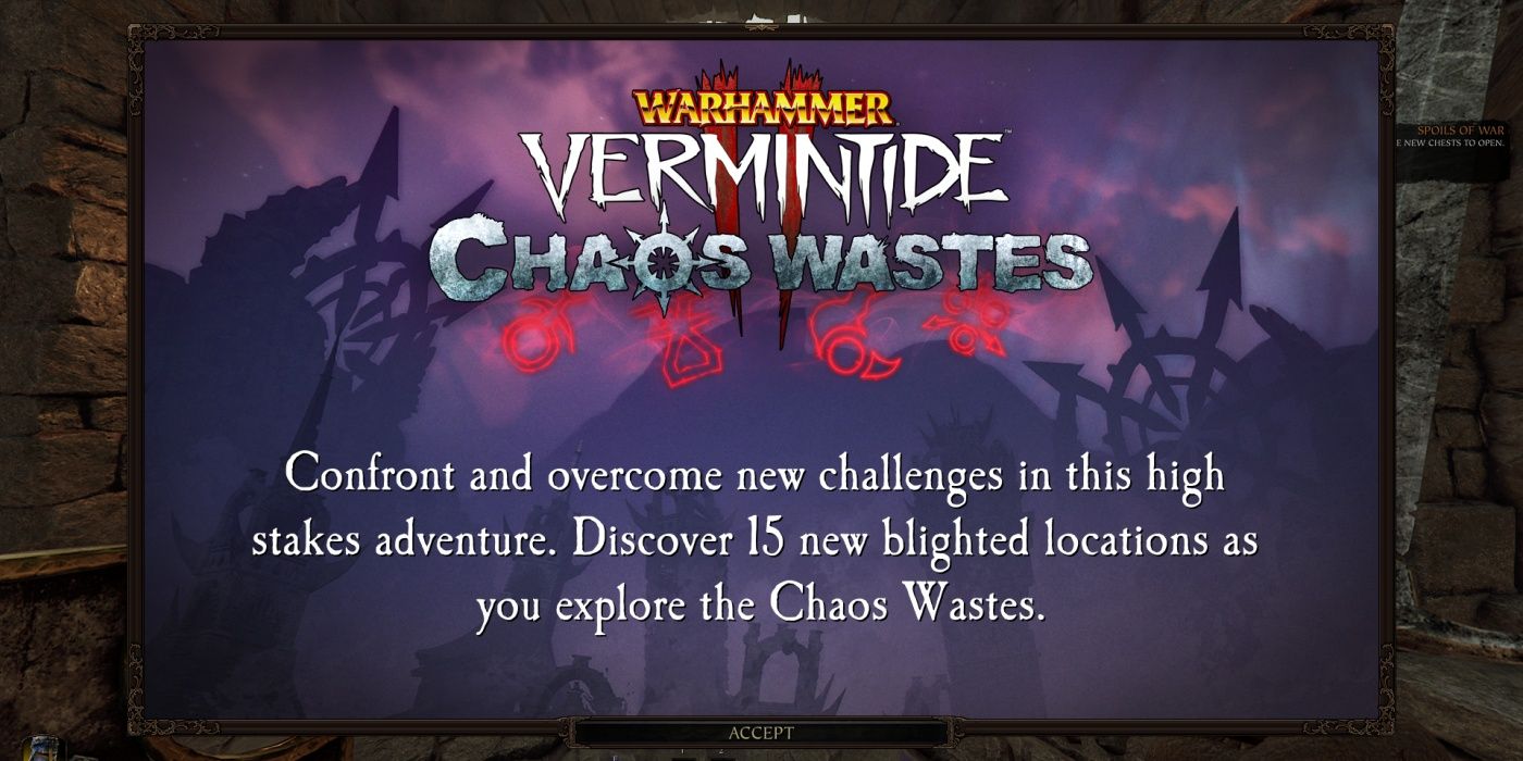Vermintide 2 Chaos Wastes DLC Announcement