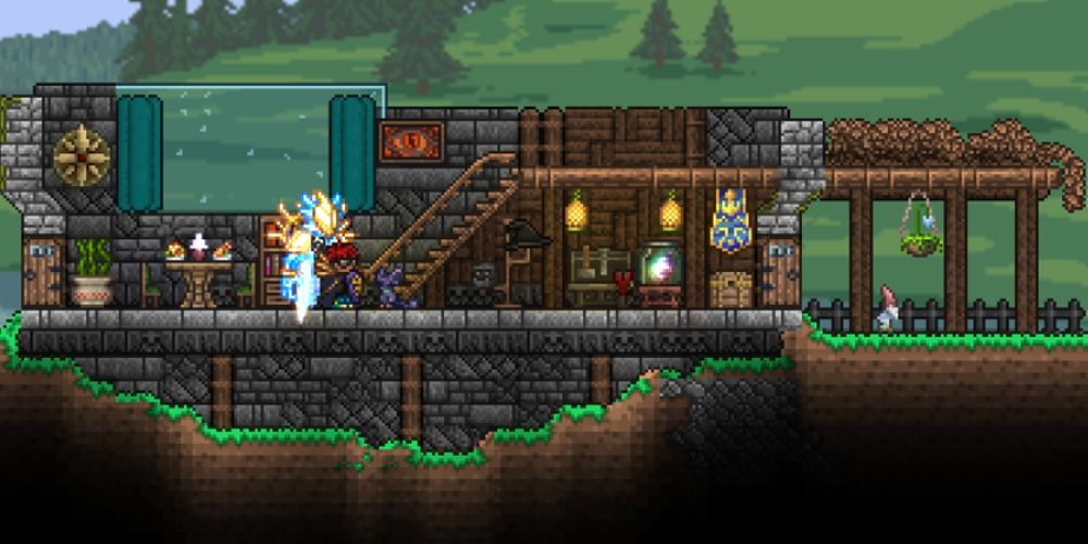 Terraria Horizontal Wooden Beam - The Best Picture Of Beam