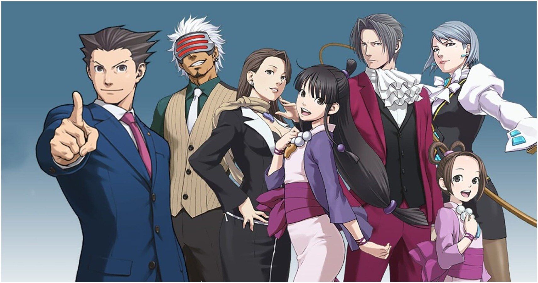 Ace Attorney characters.