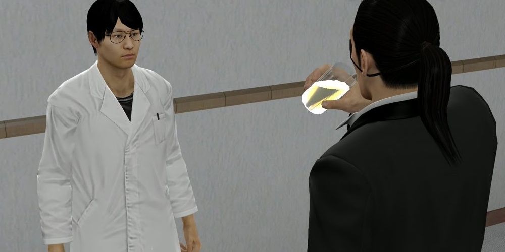 yakuza 0 majima taking experimental drug