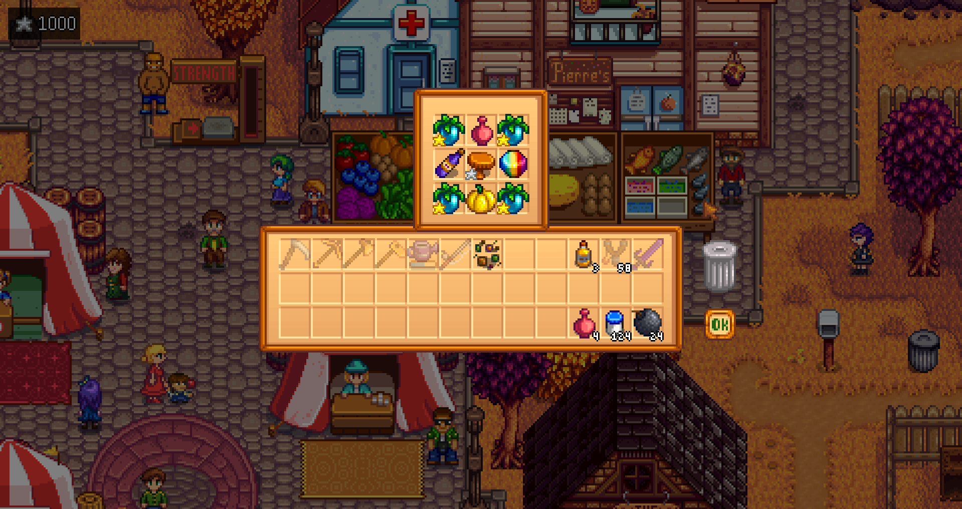 Stardew Valley Fair Grange Display