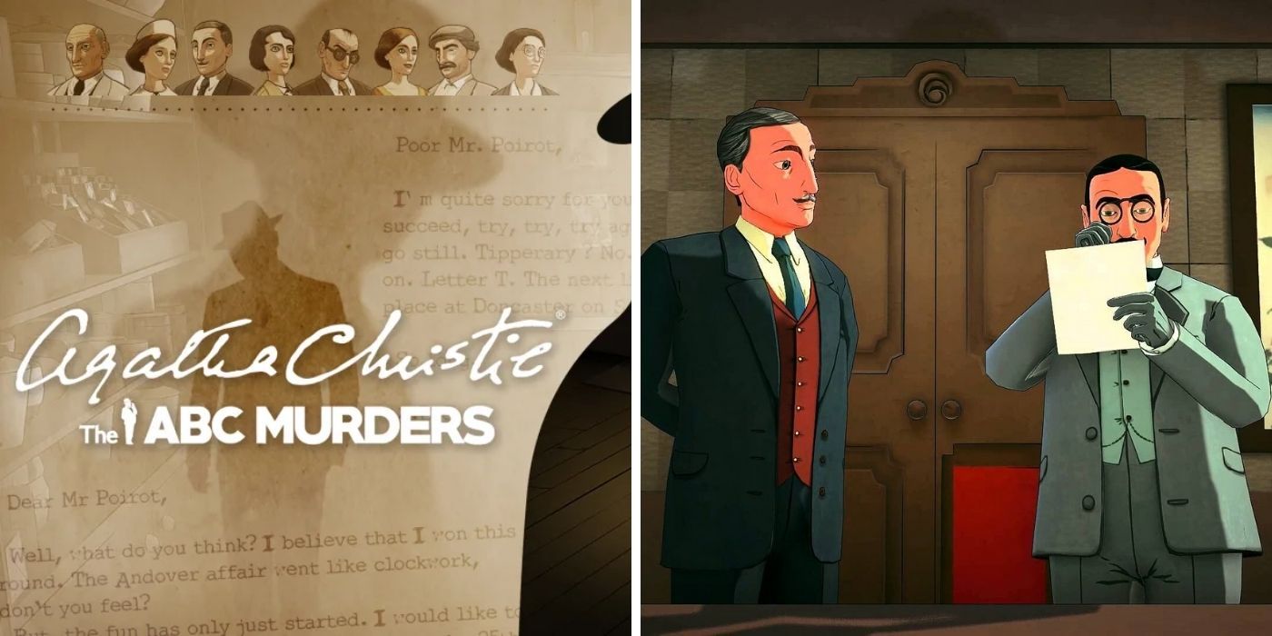 The game cover showing Poirot