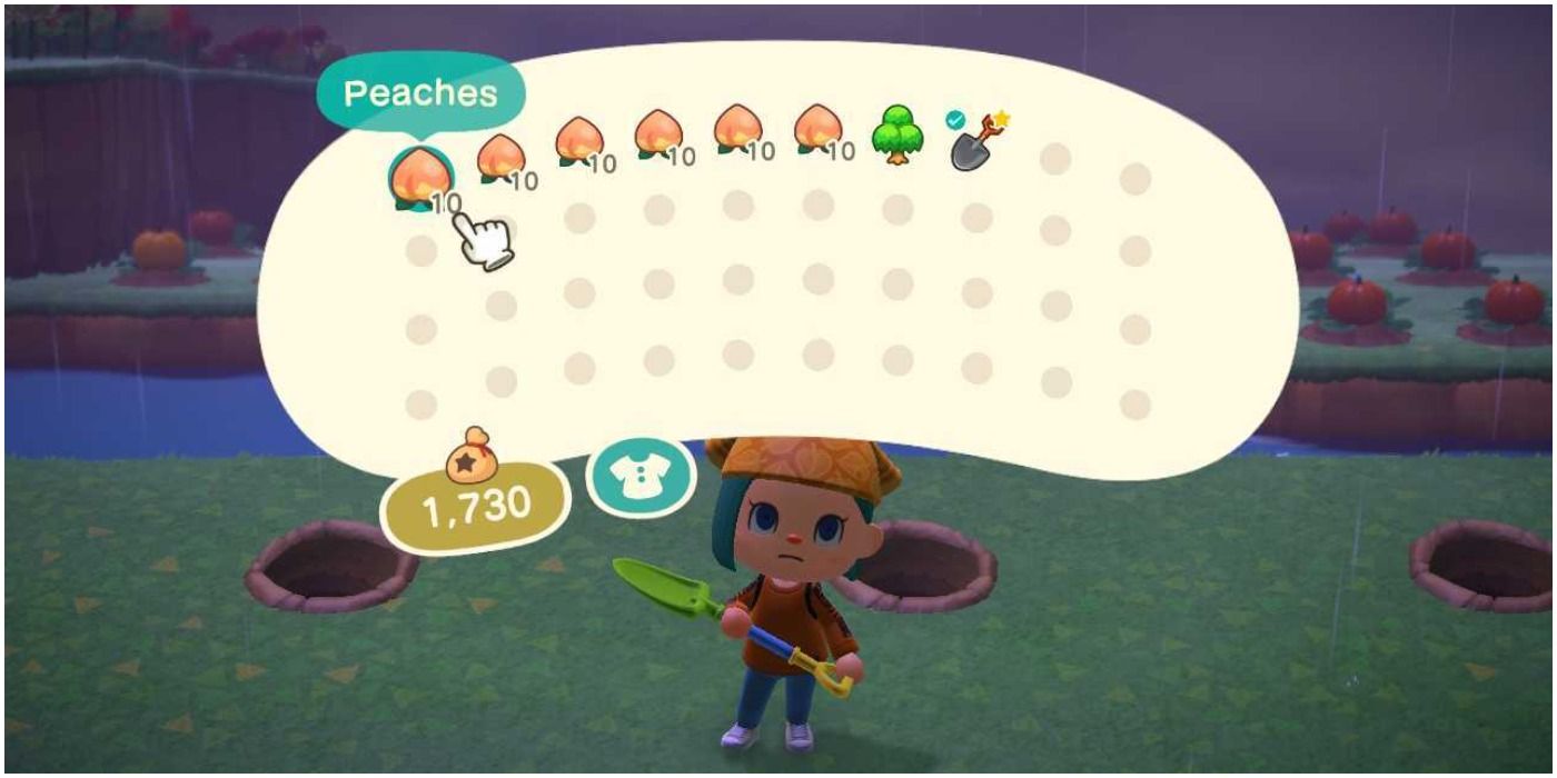 Animal Crossing New Horizons Peaches In Your Pockets