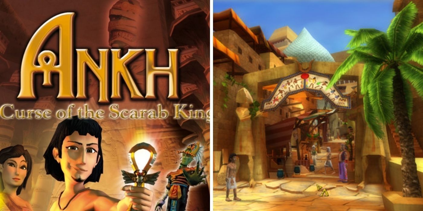 Ankh Cover Art and Point and click gameplay