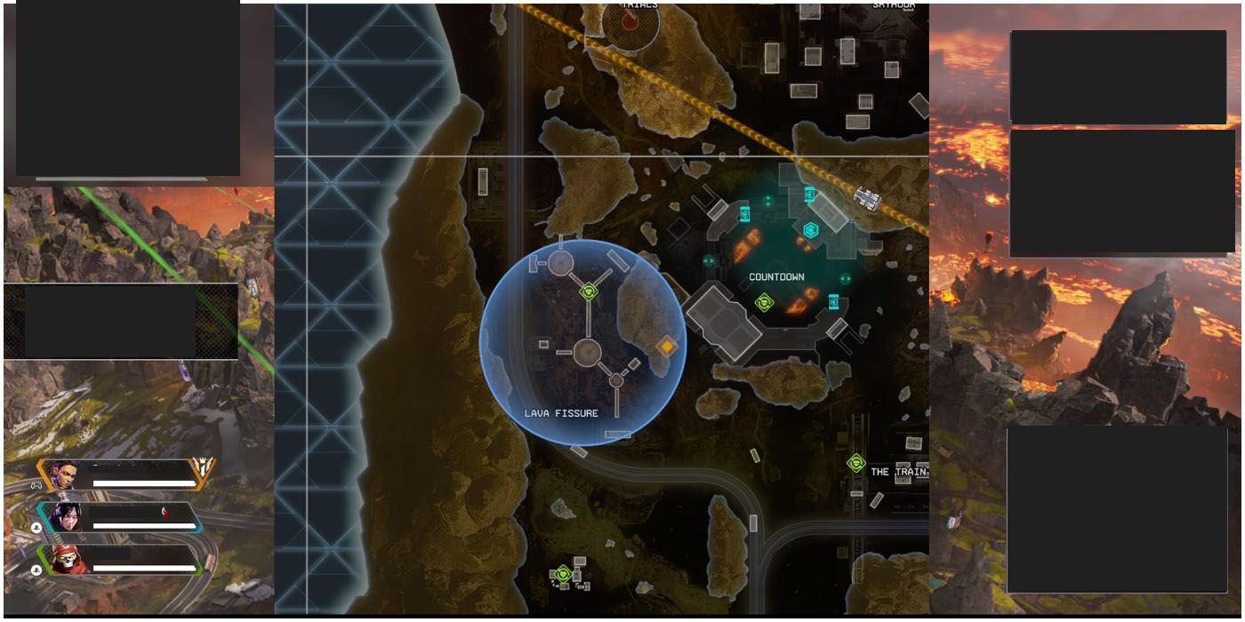Apex Legends Season 9 Worlds Edge Map Blue Circle
