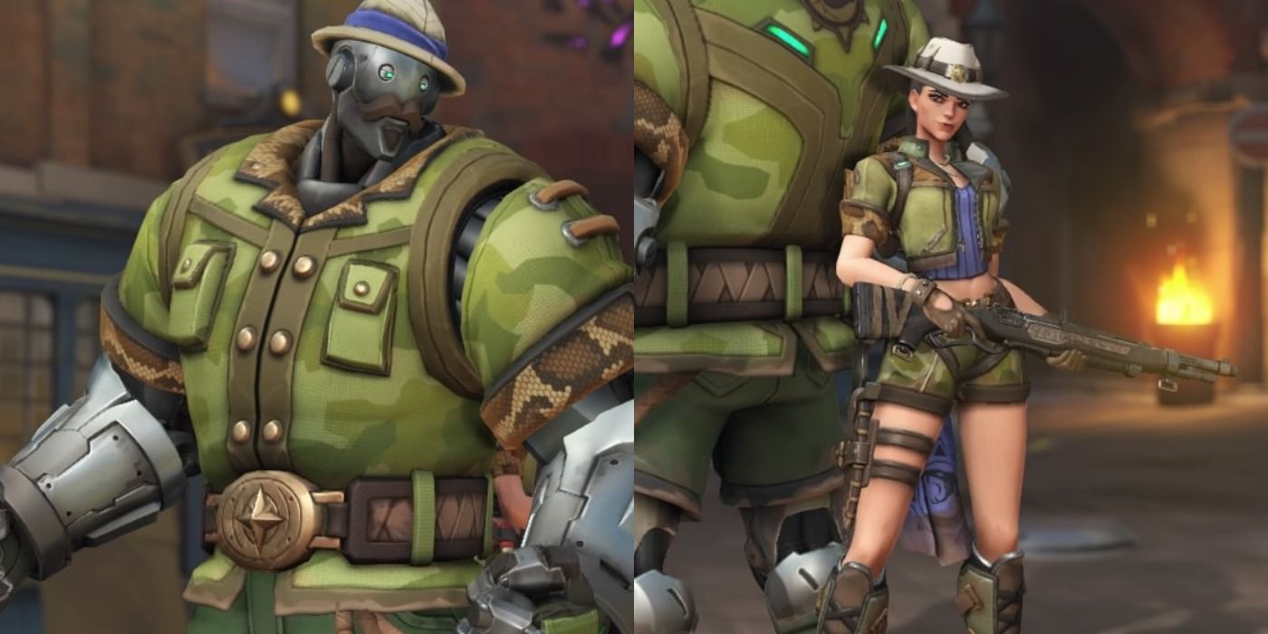 Ashe's Jungle skin for Overwatch
