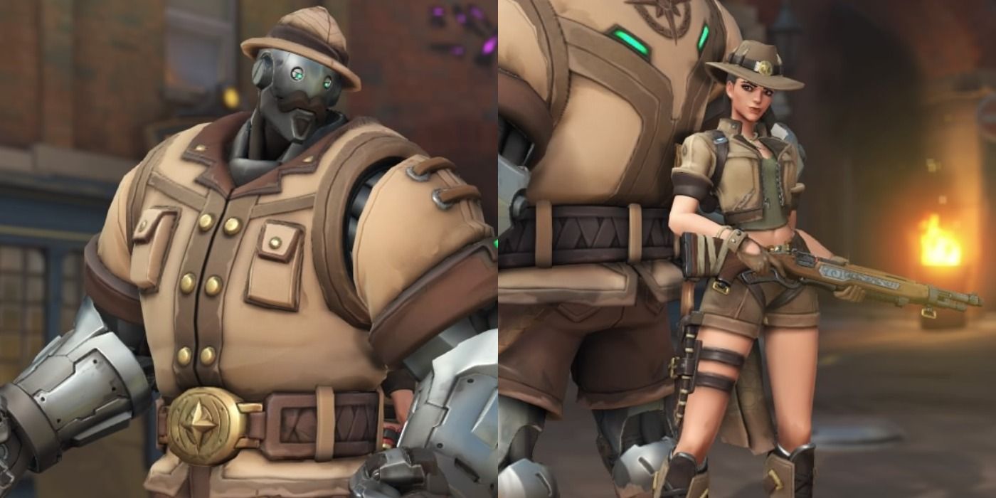 Ashe's Safari skin for Overwatch