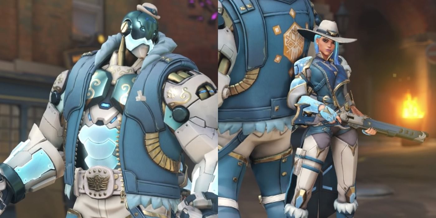 Ashe's Winter skin for Overwatch