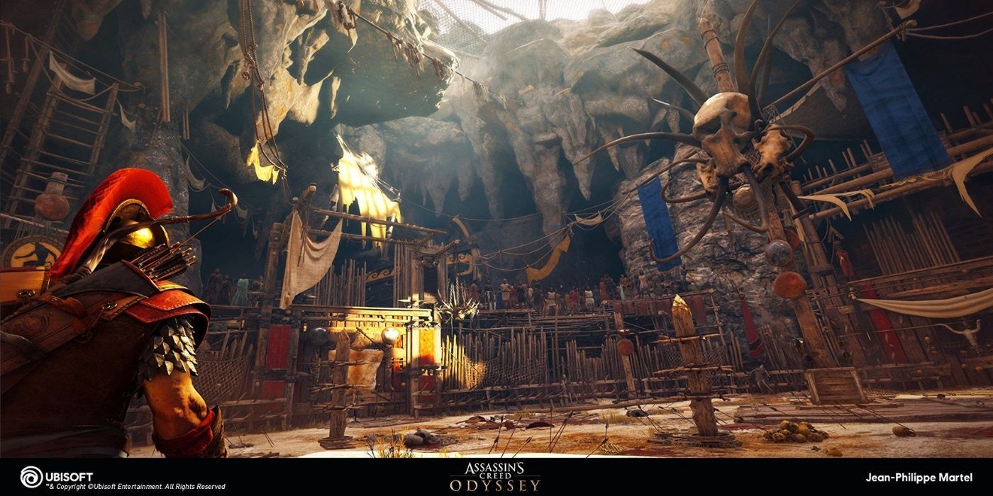 Assassin's Creed Odyssey The Arena Promotional Art