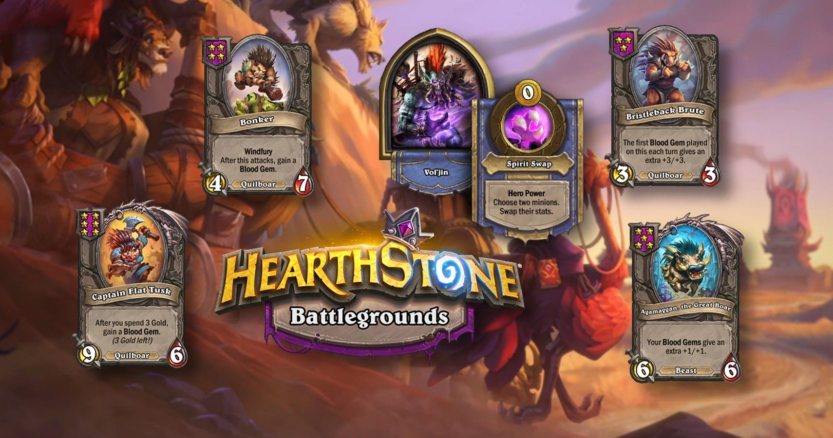 Hearthstone Battlegrounds Everything Added In The Quilboar Update