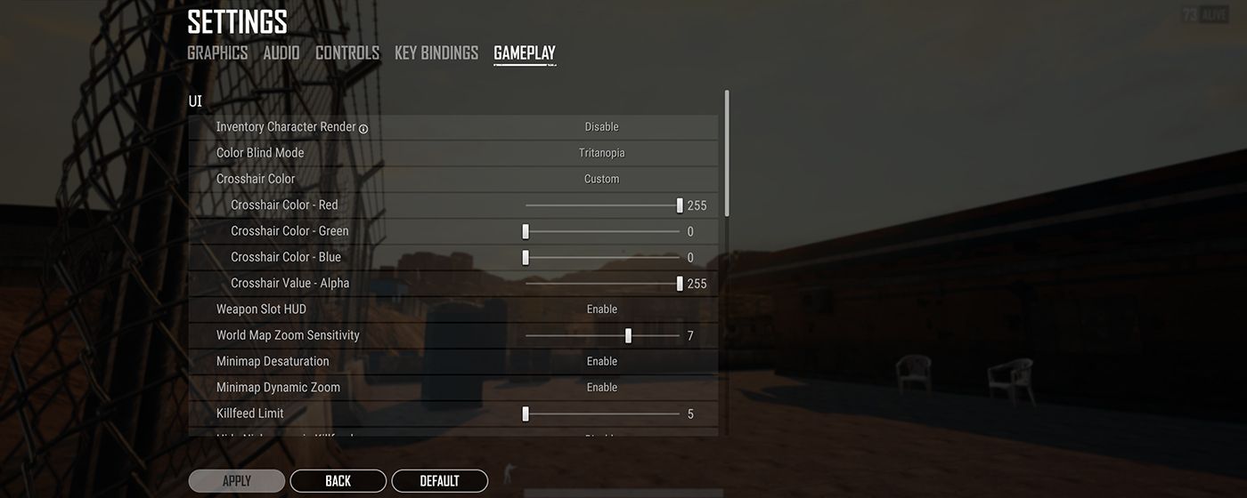 Best PUBG Gameplay Settings