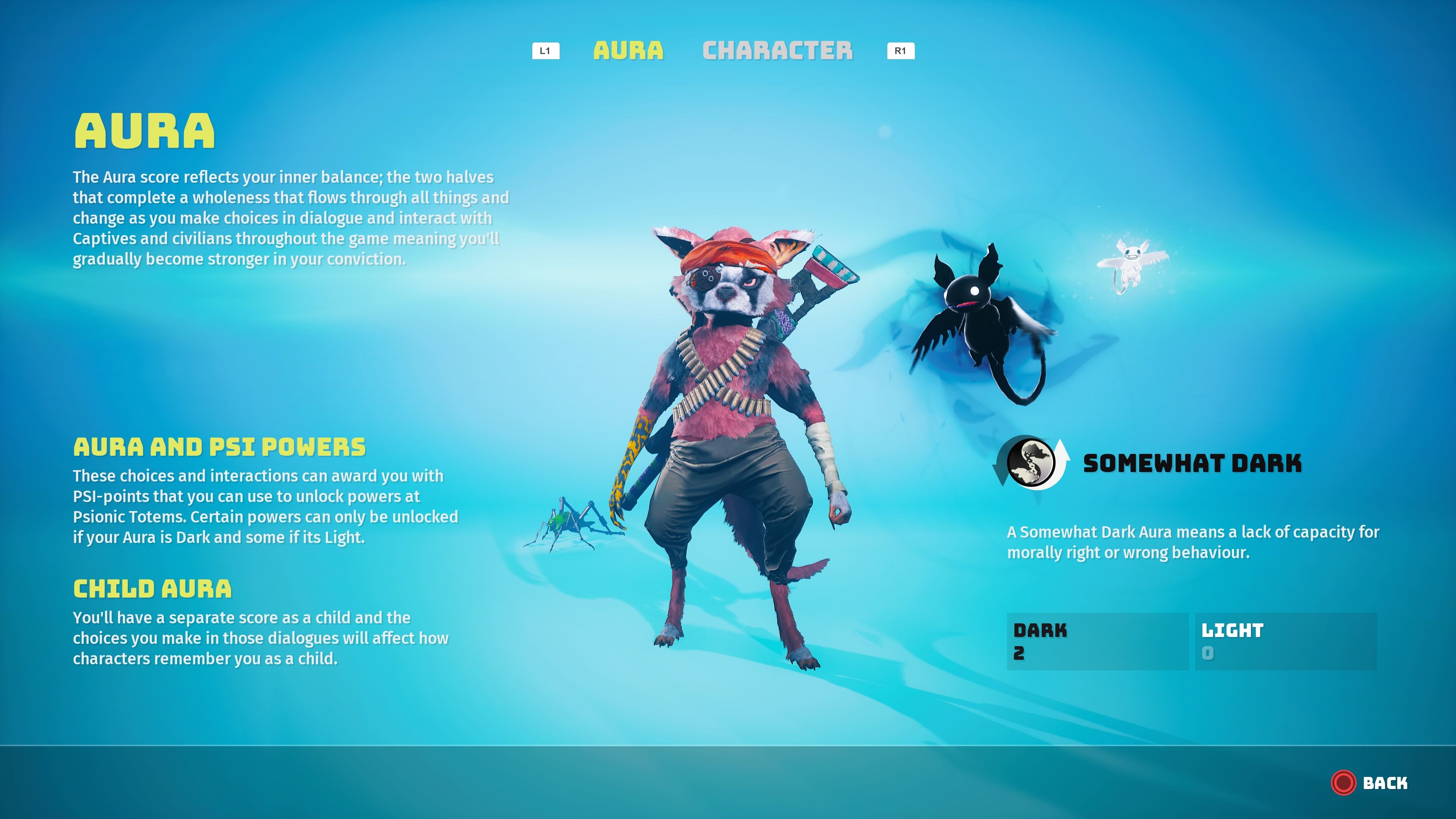 biomutant characters