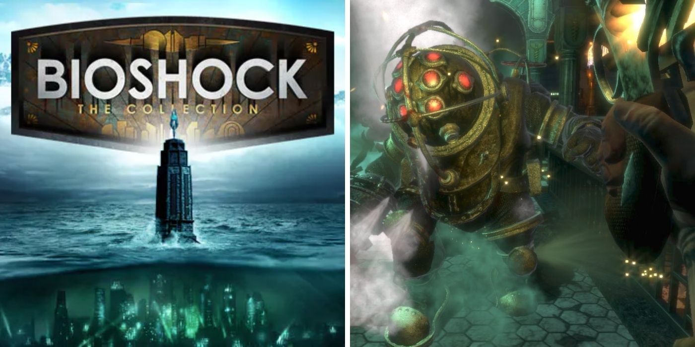 Bioshock the collection with Big Daddy Gameplay