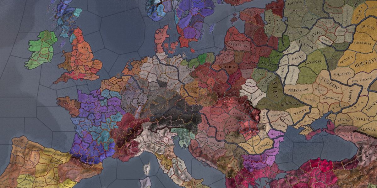 Crusader Kings 2 Shattered world europe