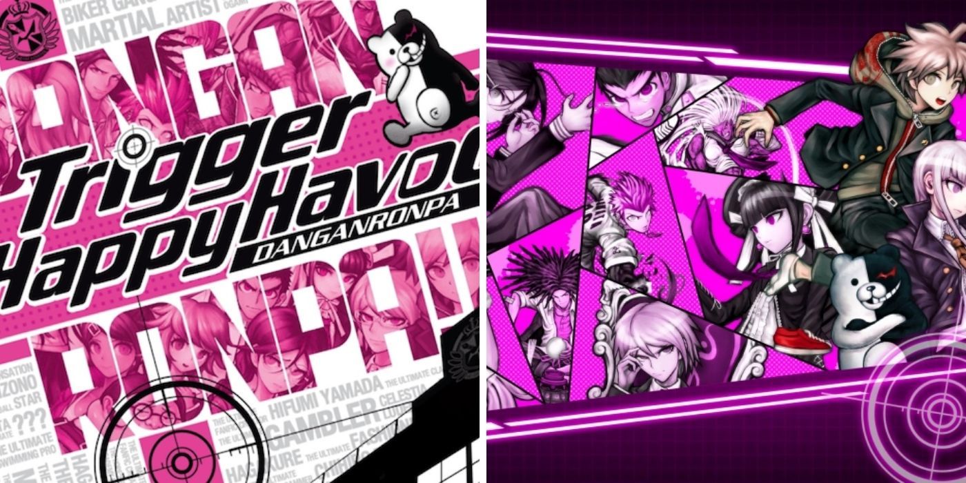 Dangan Ronpa Trigger Happy Havoc Official Cover Arts