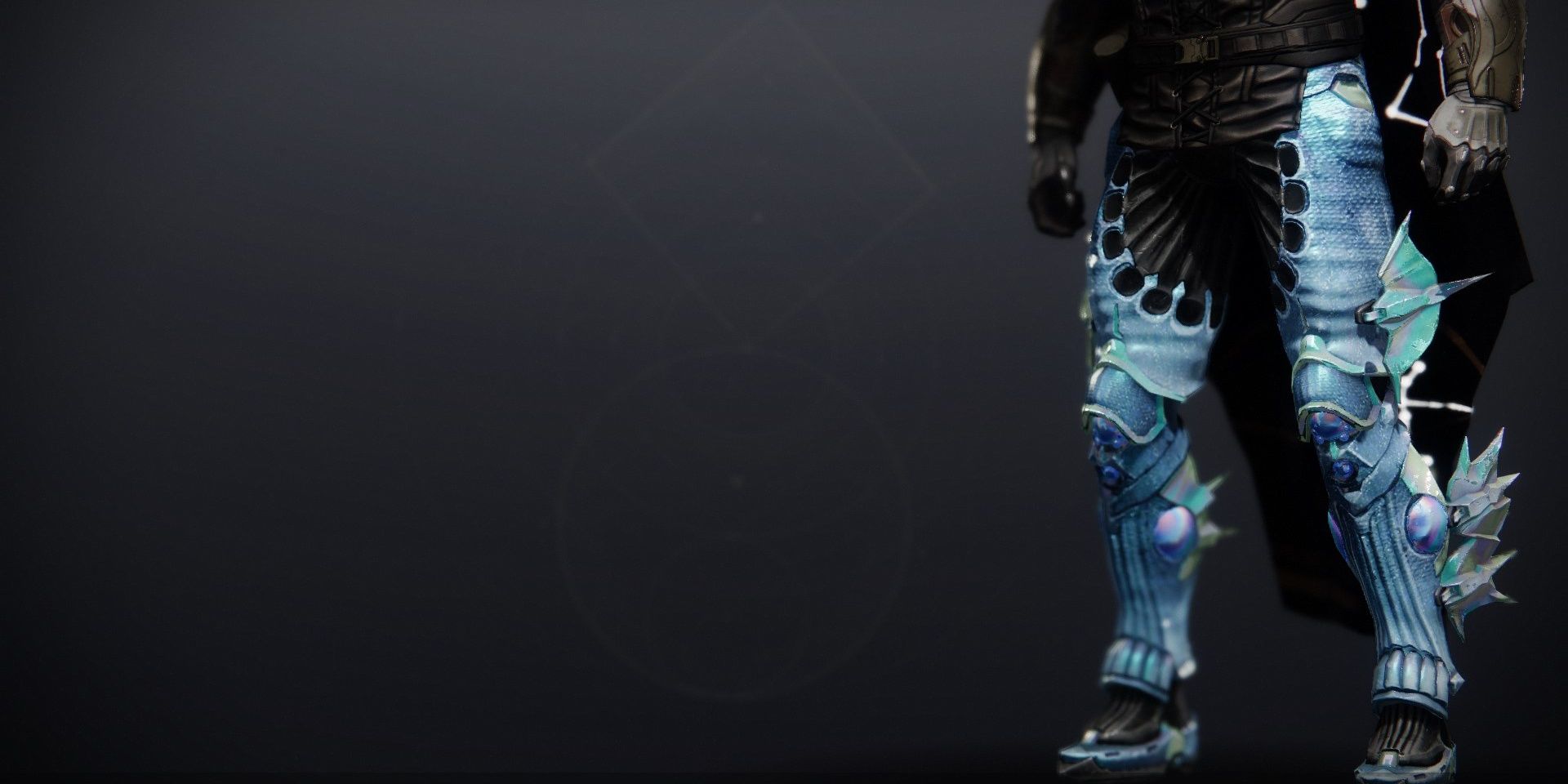 A Hunter wears the Star-Eater Scales Exotic Boots in Destiny 2.