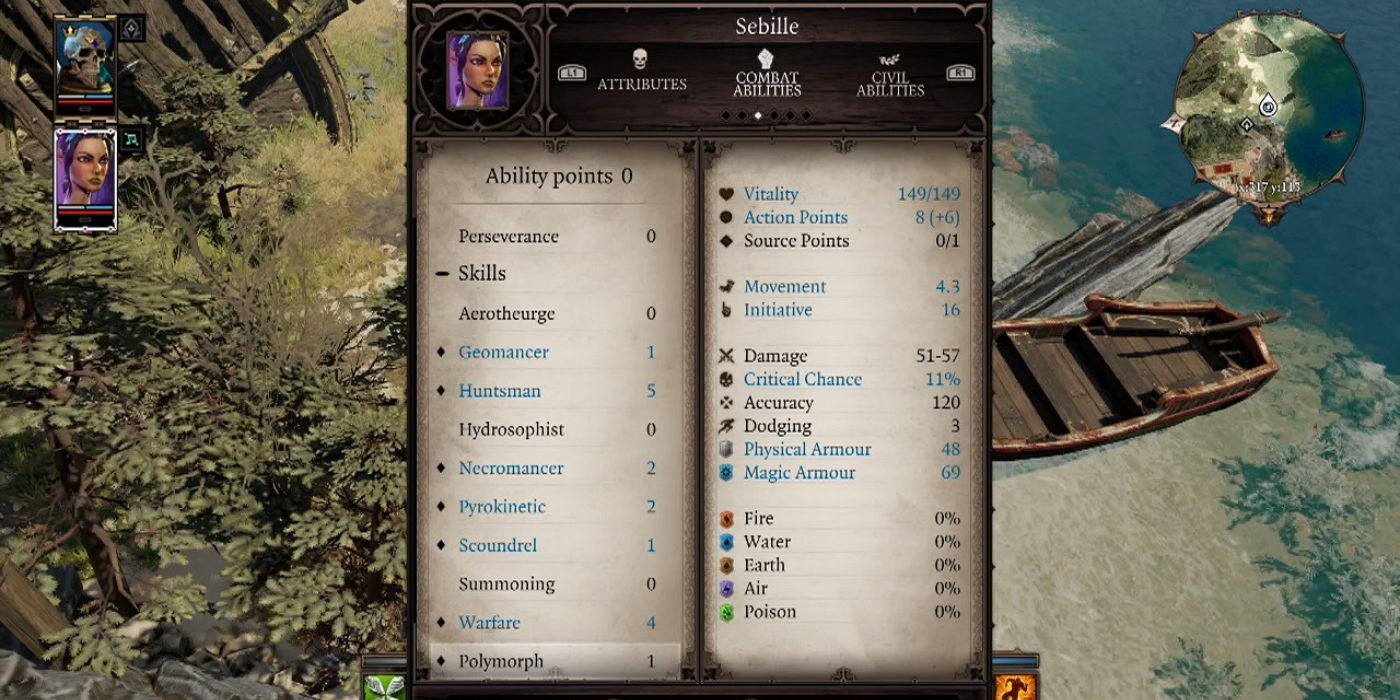 Divinity Original Sin 2 List of abilities in the game