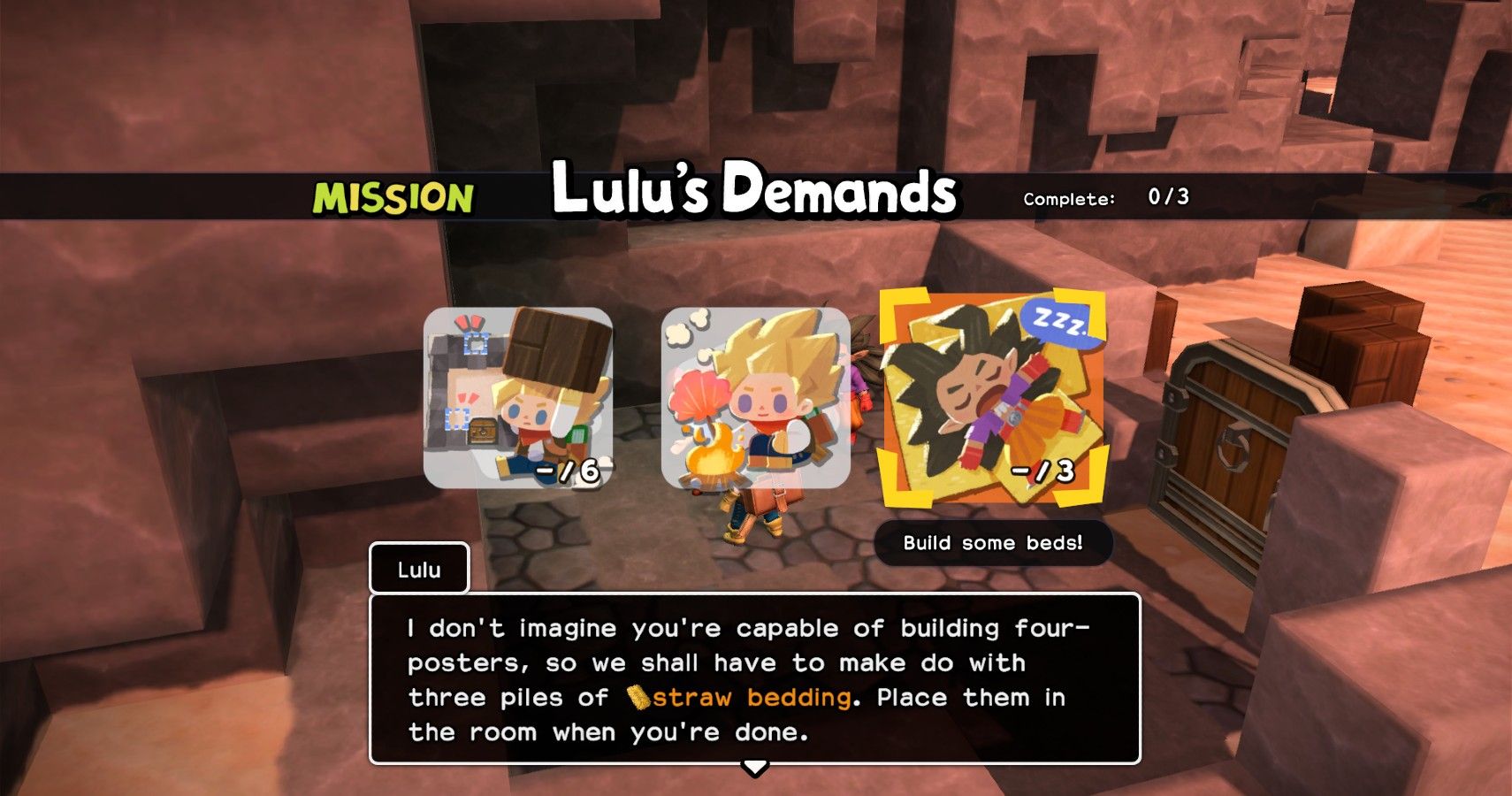 Dragon Quest Builders 2 How To Complete Lulu's Demands