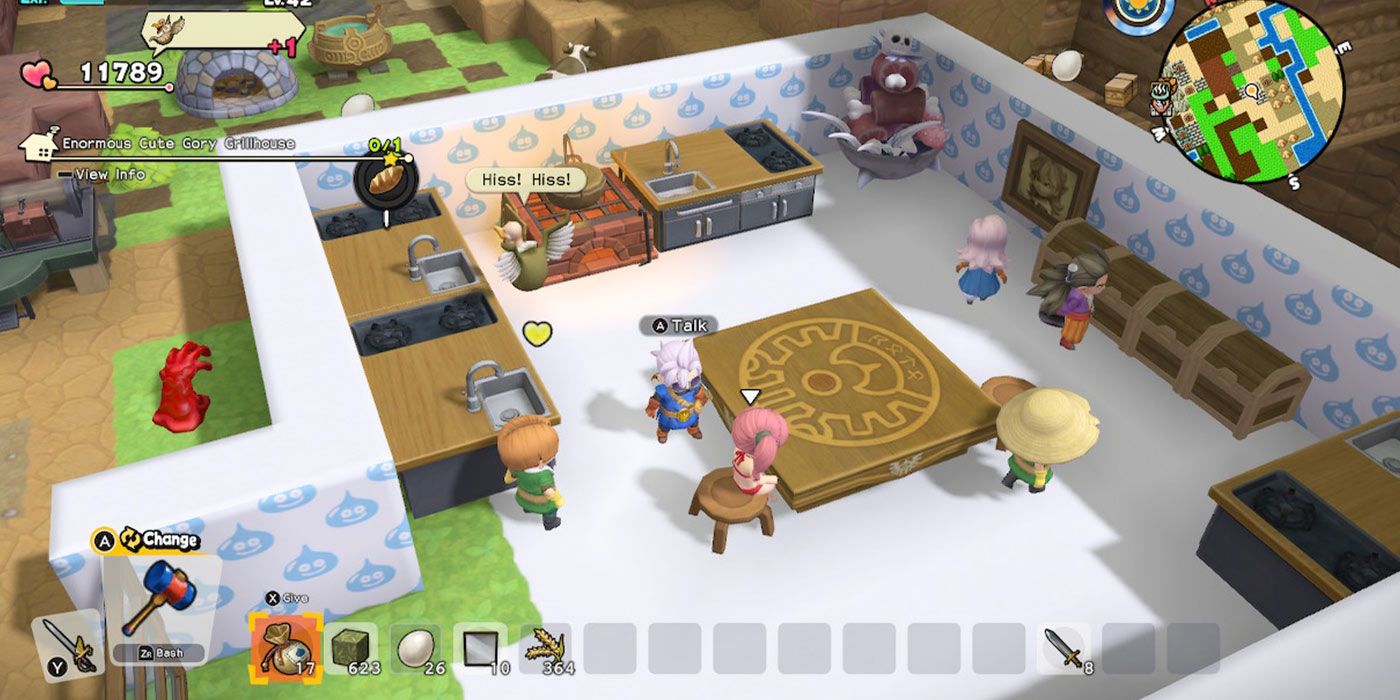 Dragon Quest Builders 2 Kitchen Villagers Cooking Recipes