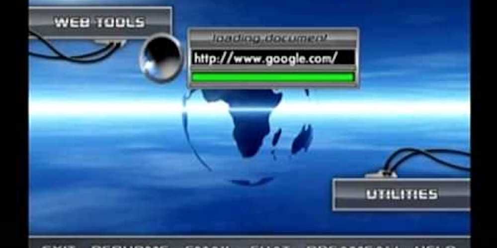 Dreamcast internet browser