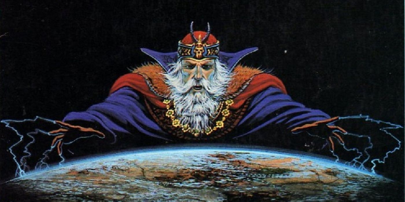 Dungeon Master Looming Over The World, Art From Wizards of the Coast