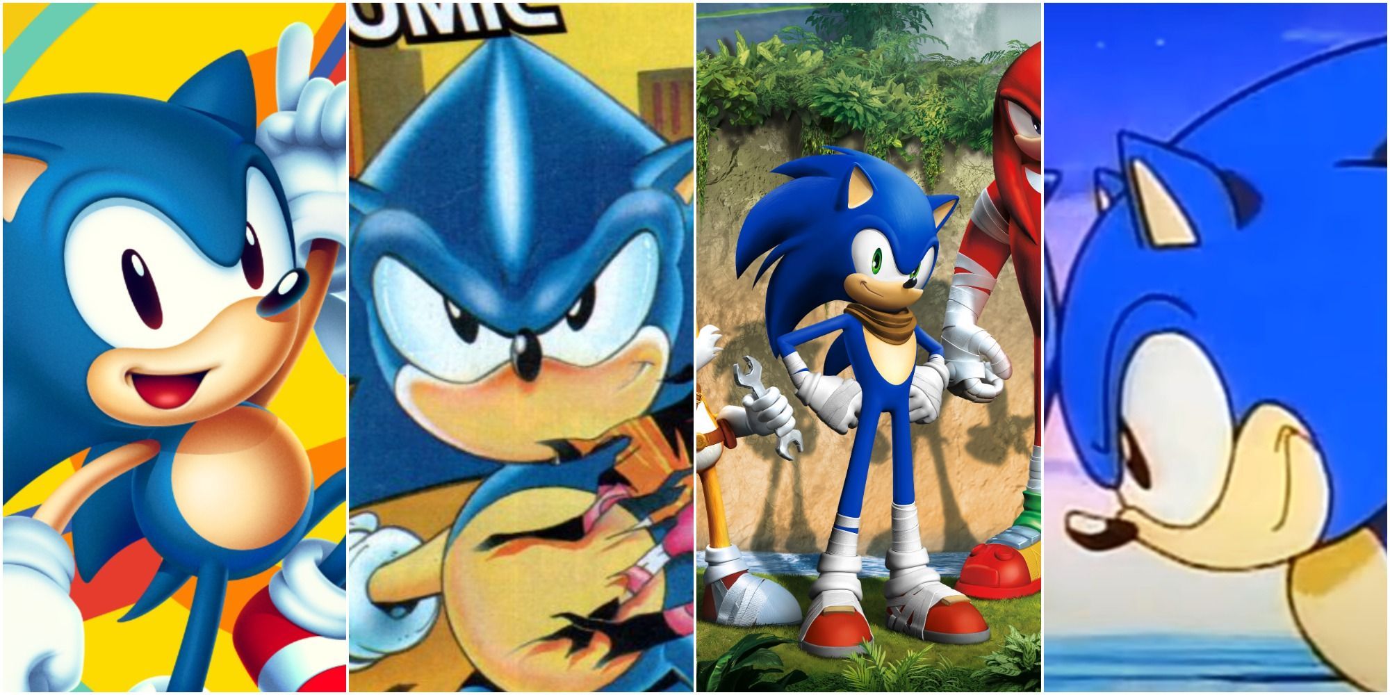 Every Different Version Of Sonic The Hedgehog Including Movies And Comics,  Ranked