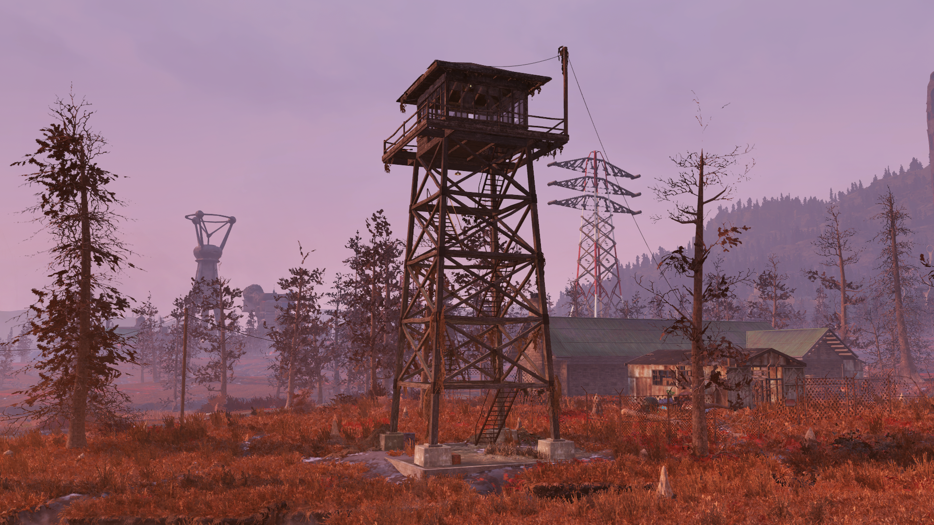 Fallout 76 Cranberry Bog Ranger station district office lookout tower